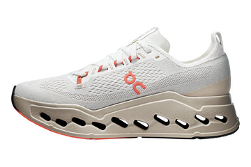 On Cloudsurfer Max B Ivory/Salmon Womens #color_